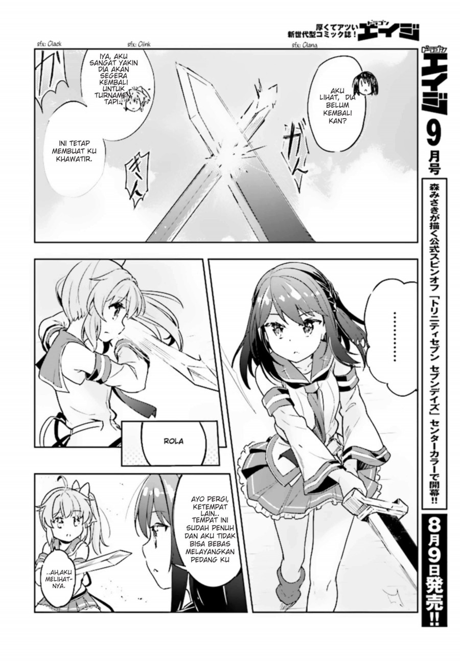 Kenshi wo Mezashite Nyuugaku shita no ni Mahou Tekisei 9999 nan desu kedo!? chapter 8